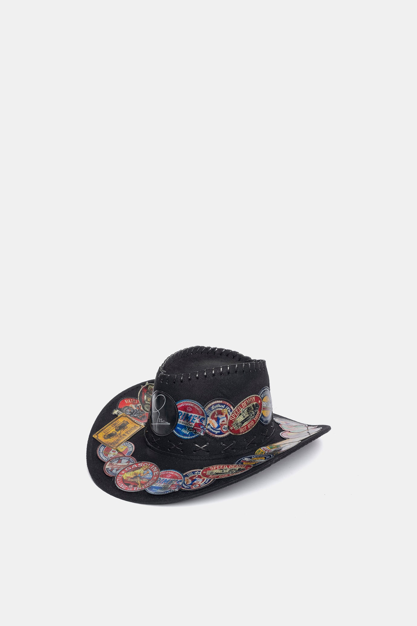 Cappello Cow Patch in feltro