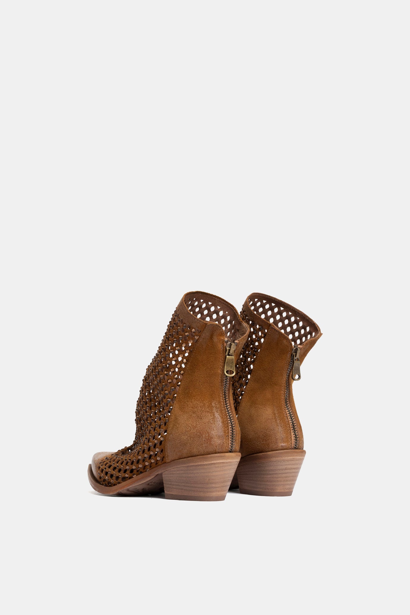 Tronchetti texani in camoscio DX2443