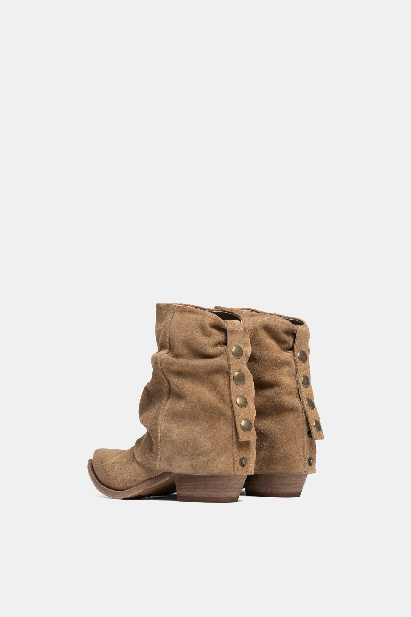 DX2501 Suede Texan Ankle Boots