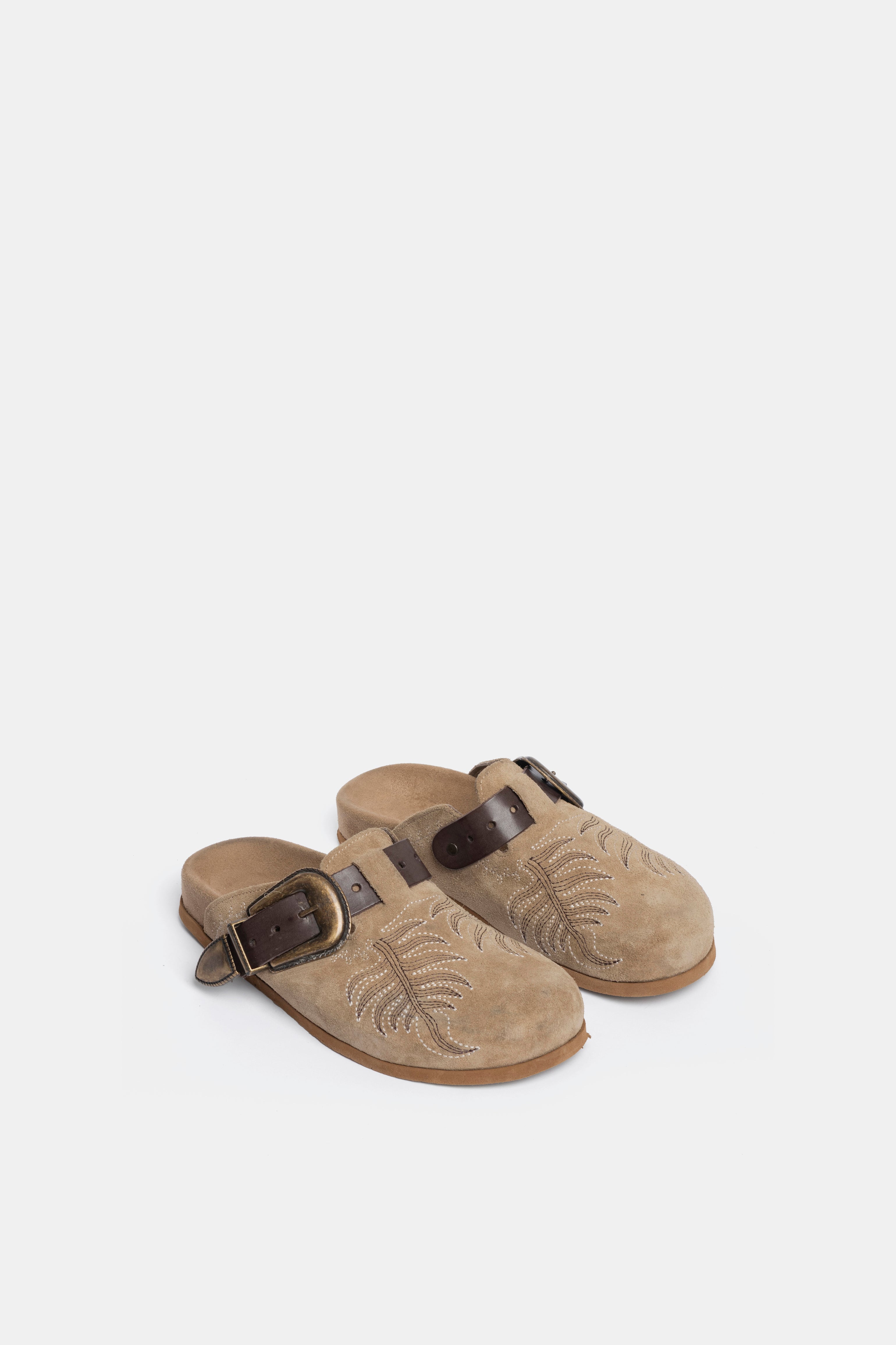 Sabot in camoscio FUS2603