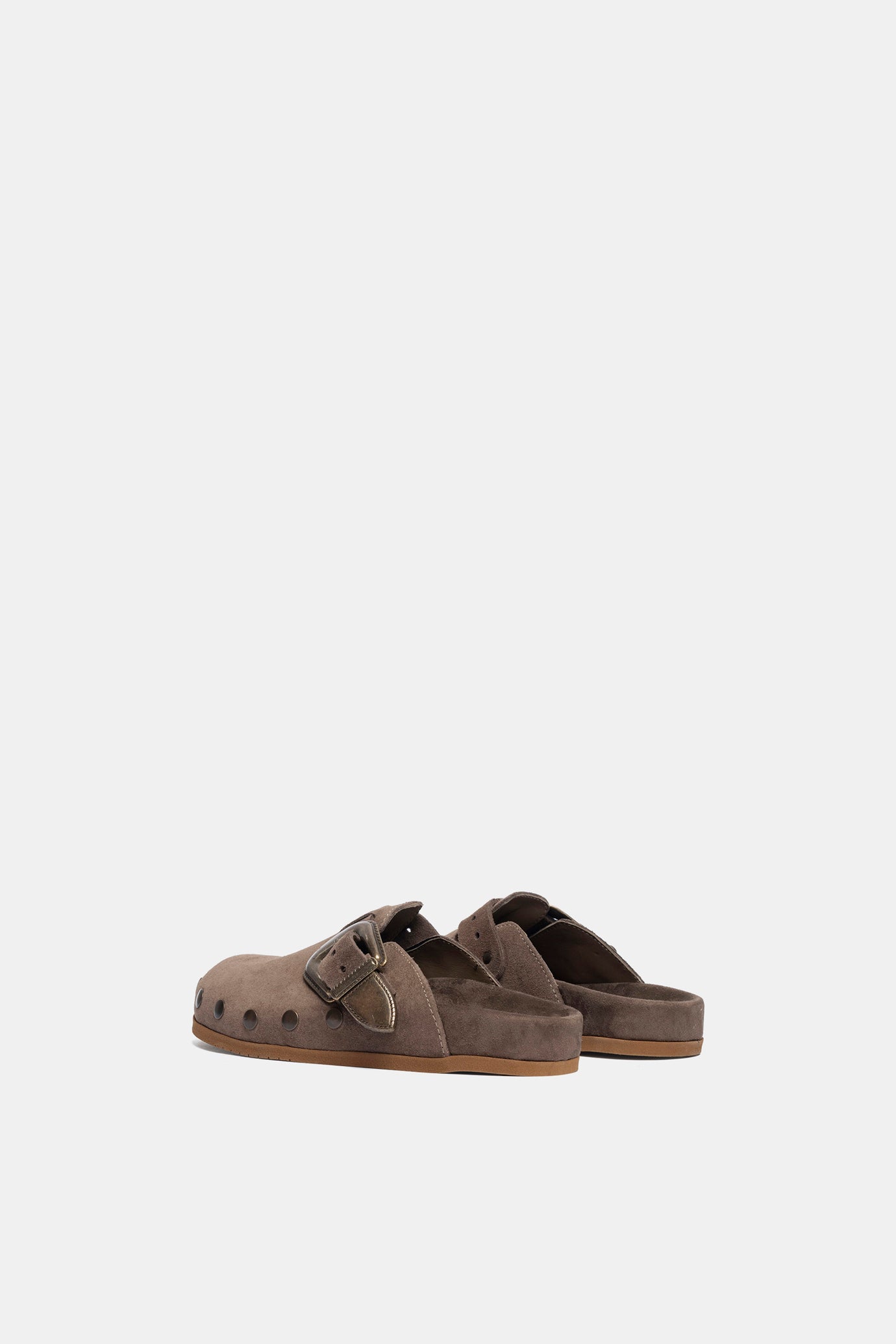 Sabot en cuir suédé FUS8