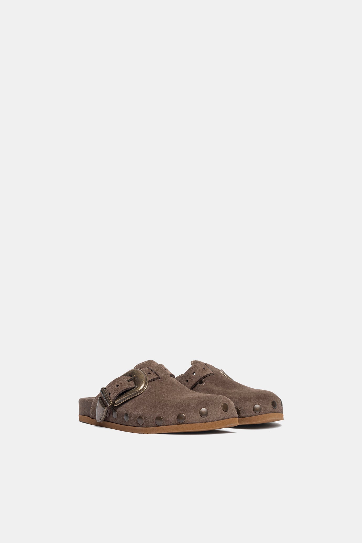 Sabot en cuir suédé FUS8