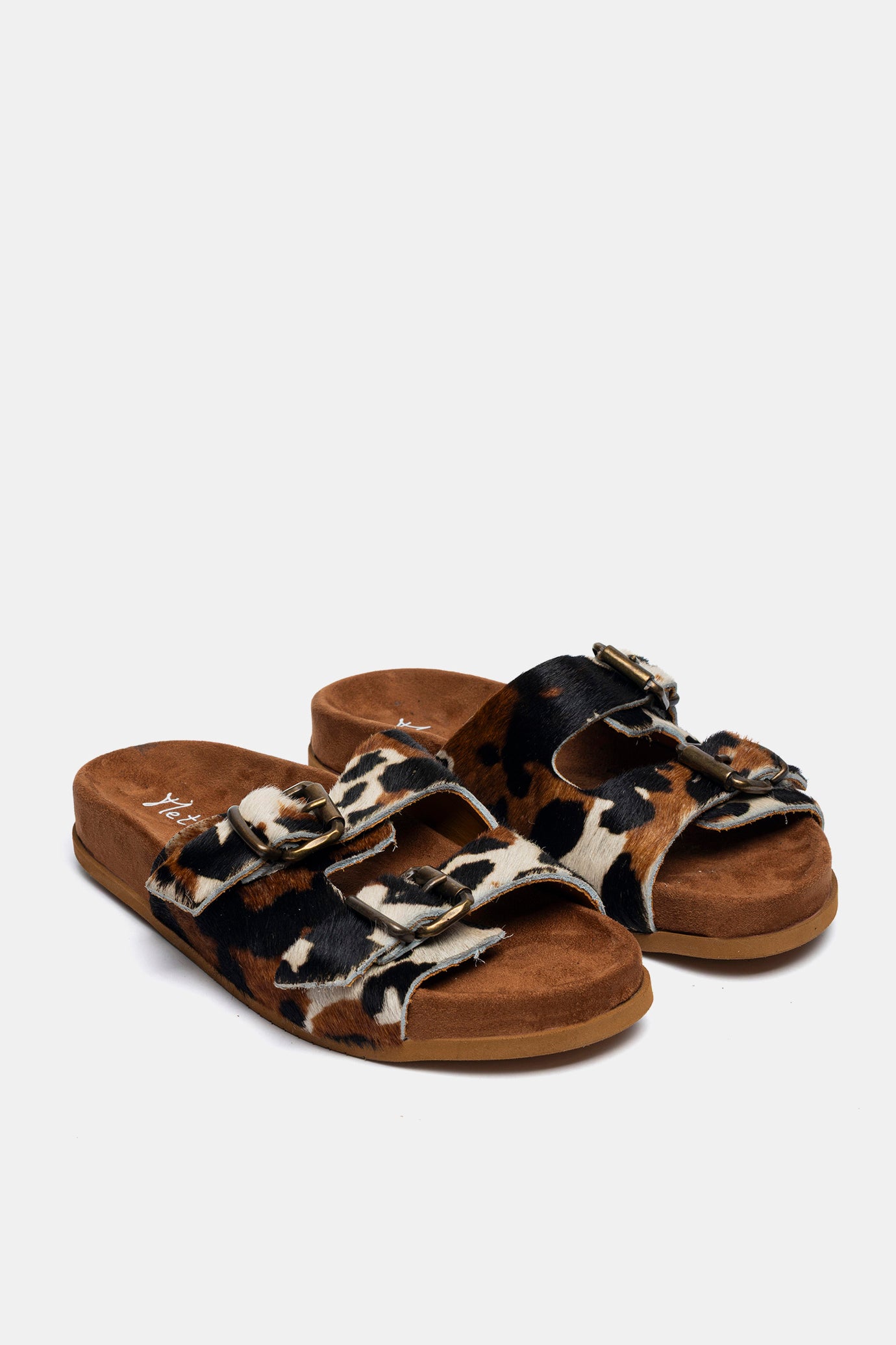 Sandalo in cavallino mucca double FUS1