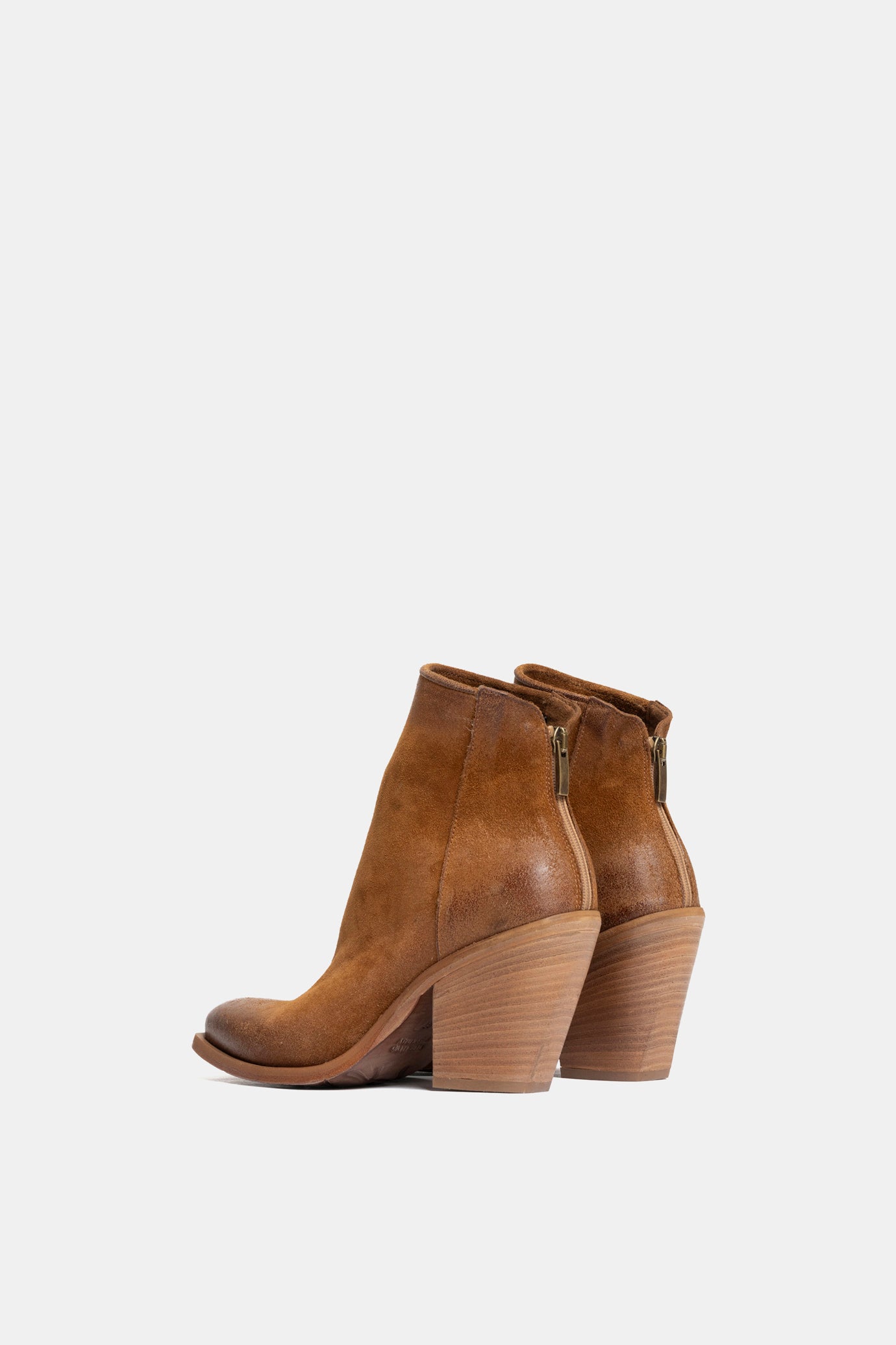 XD2416 Suede Texan Ankle Boots