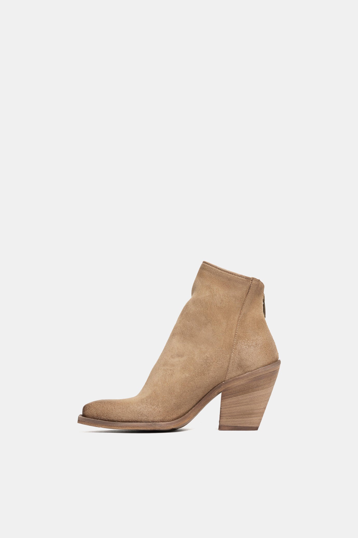 XD2416 Suede Texan Ankle Boots