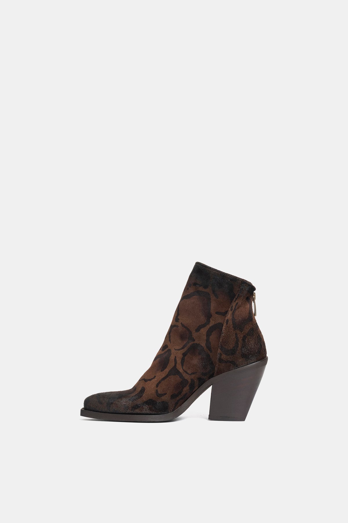 Tronchetti texani in camoscio giaguaro XD2416 - nut