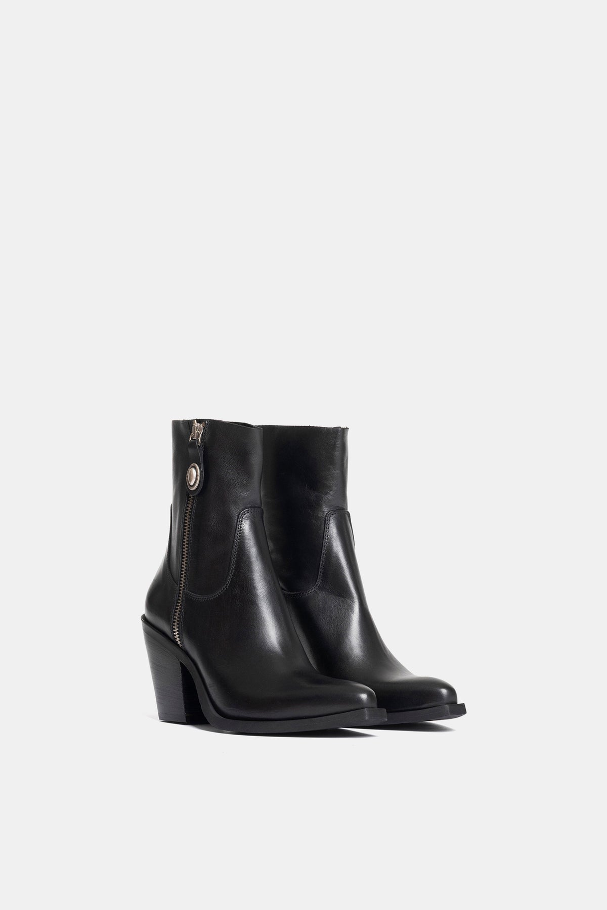 Tronchetti texani in vitello XD2518 - nero