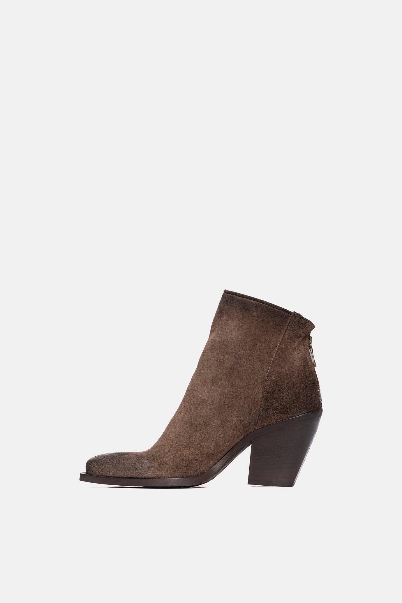 XD2416 Suede Texan Ankle Boots