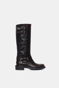 AK994 Bordeaux Calf Biker