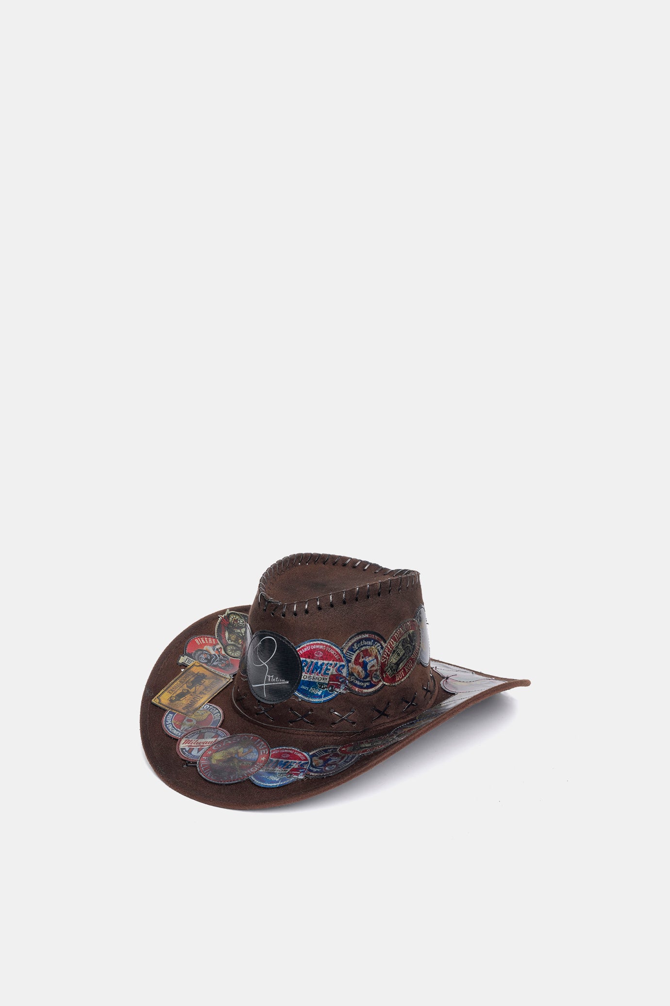 Cappello Cow Patch in feltro
