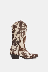 DX220 Brown Cow Pony Texan Boots