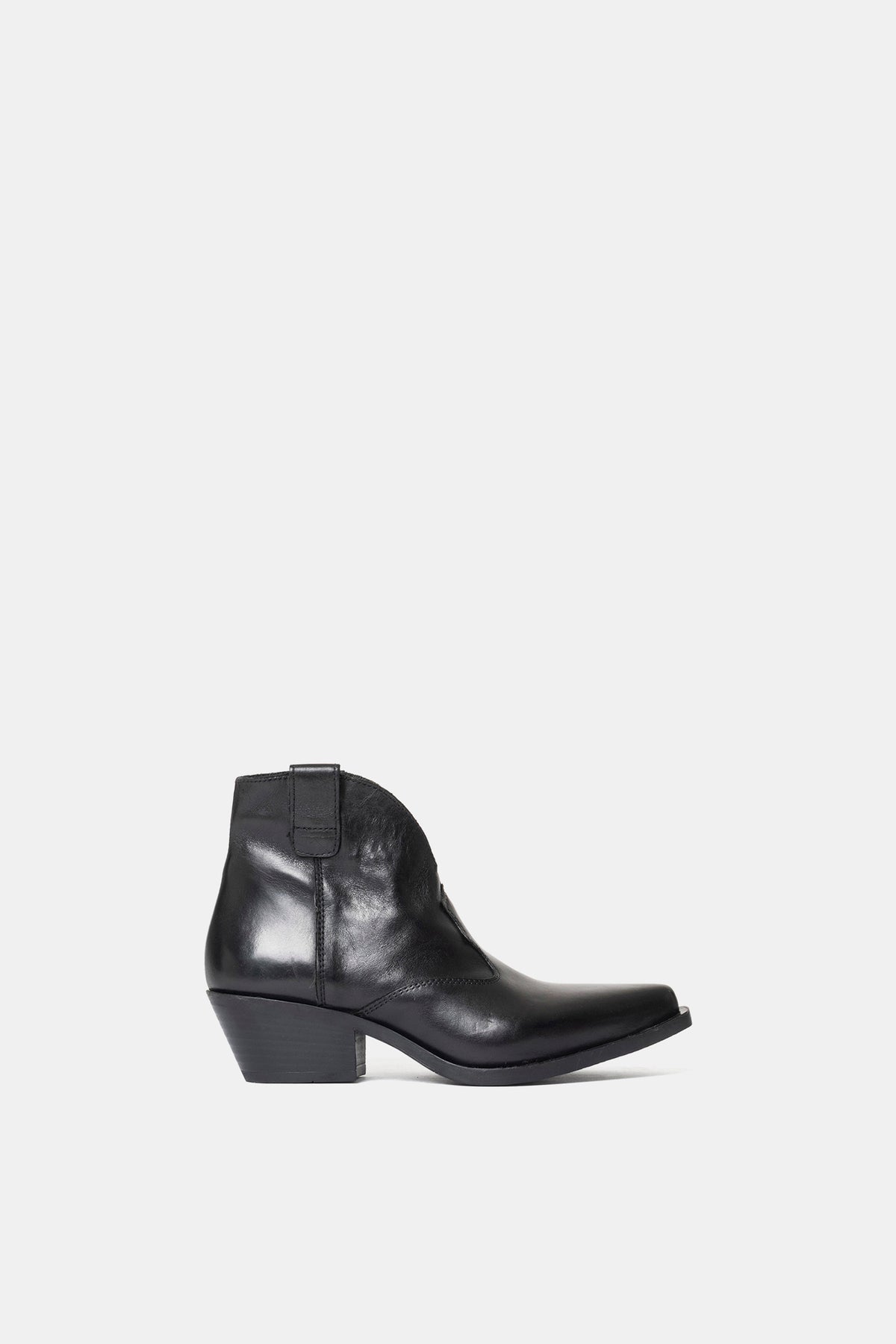 Tronchetti texani in vitello  DX2583 - nero