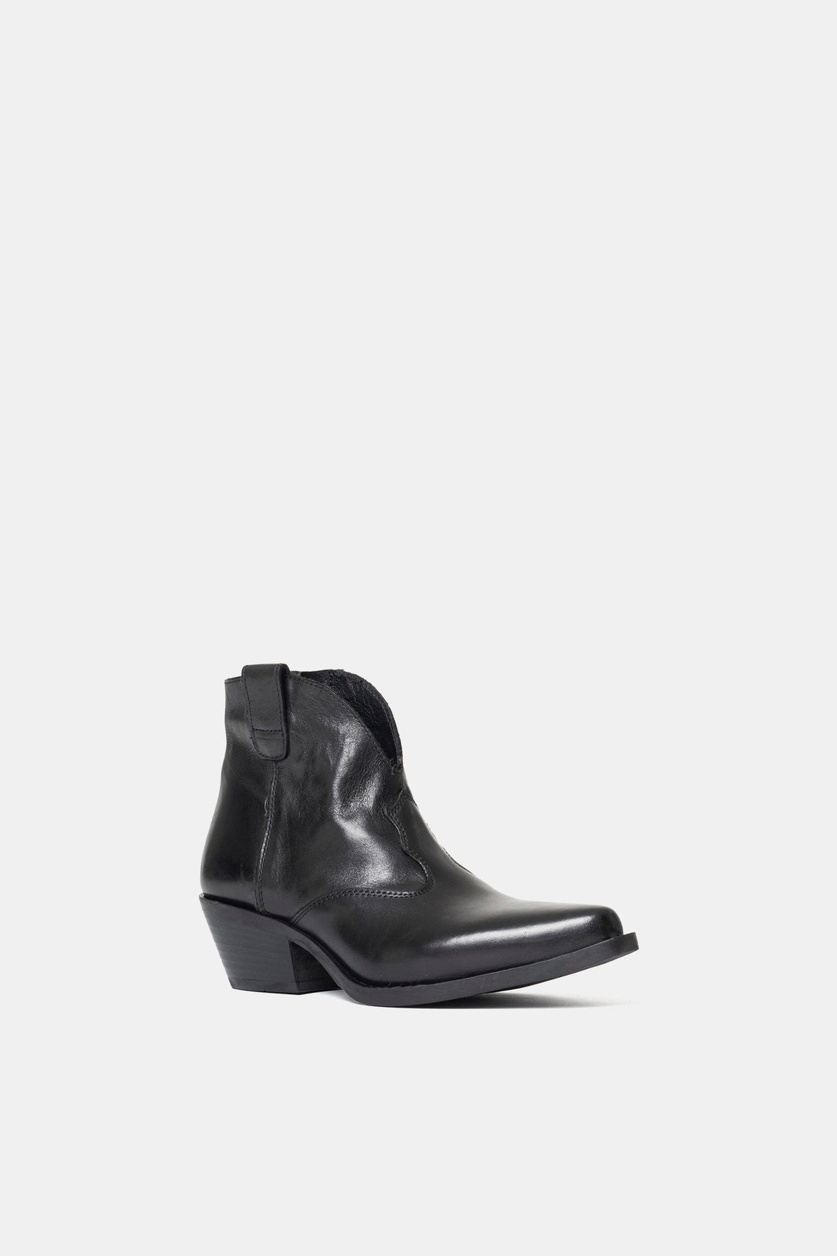 Tronchetti texani in vitello  DX2583 - nero