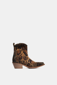 DX380 Suede Texan Ankle Boots