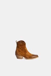 DX380 Suede Texan Ankle Boots