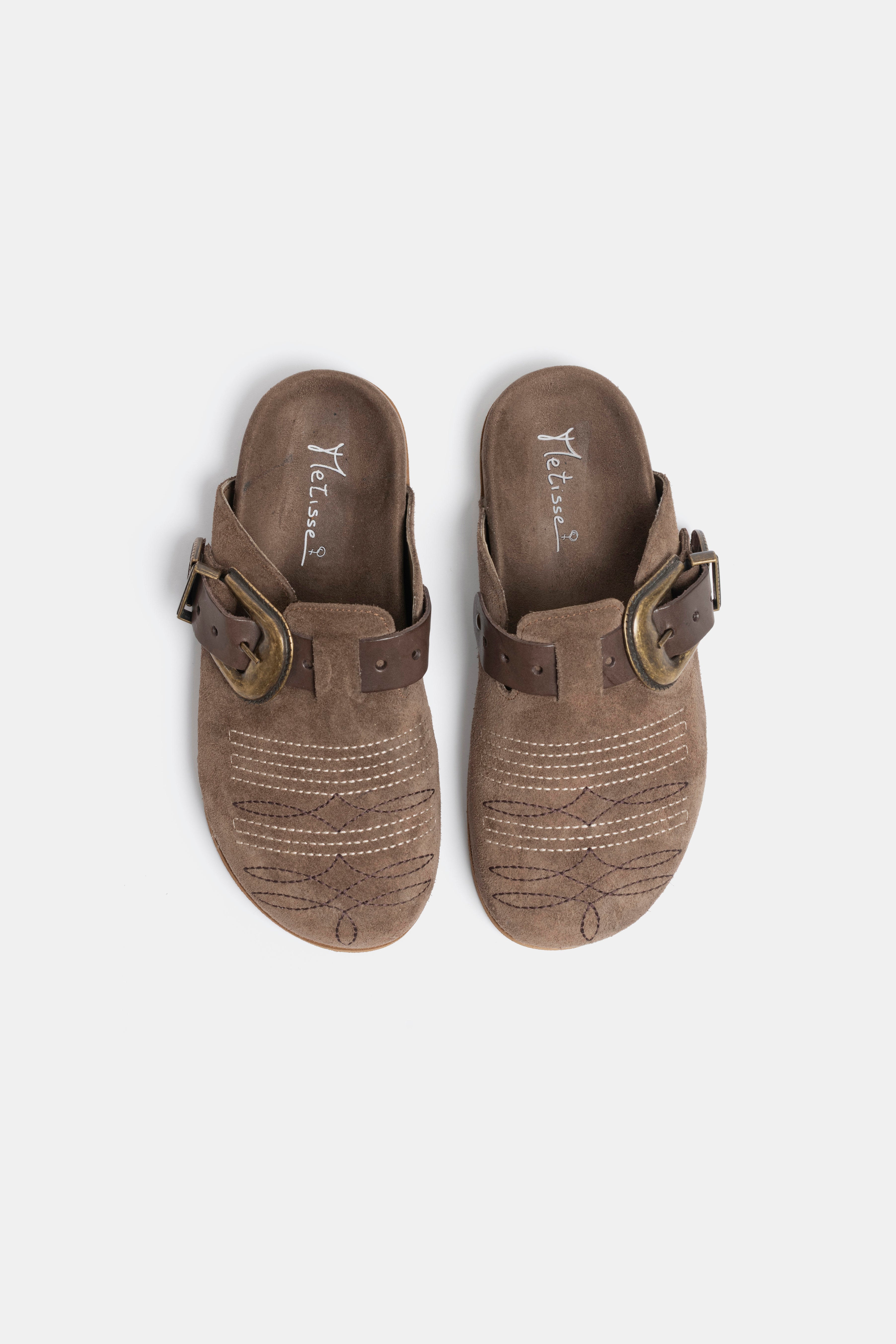 Suede clogs FUS2412