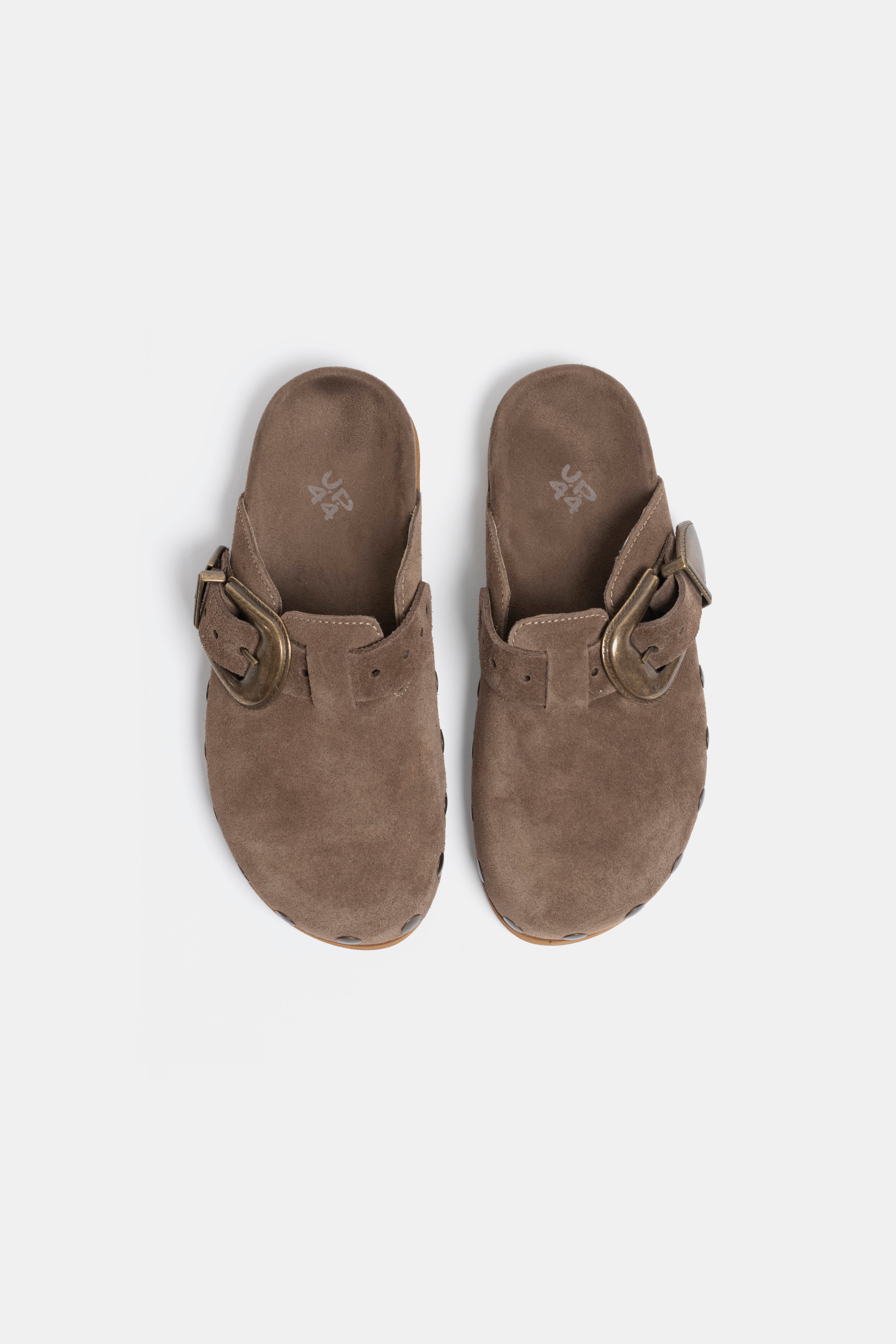 Sabot en cuir suédé FUS8