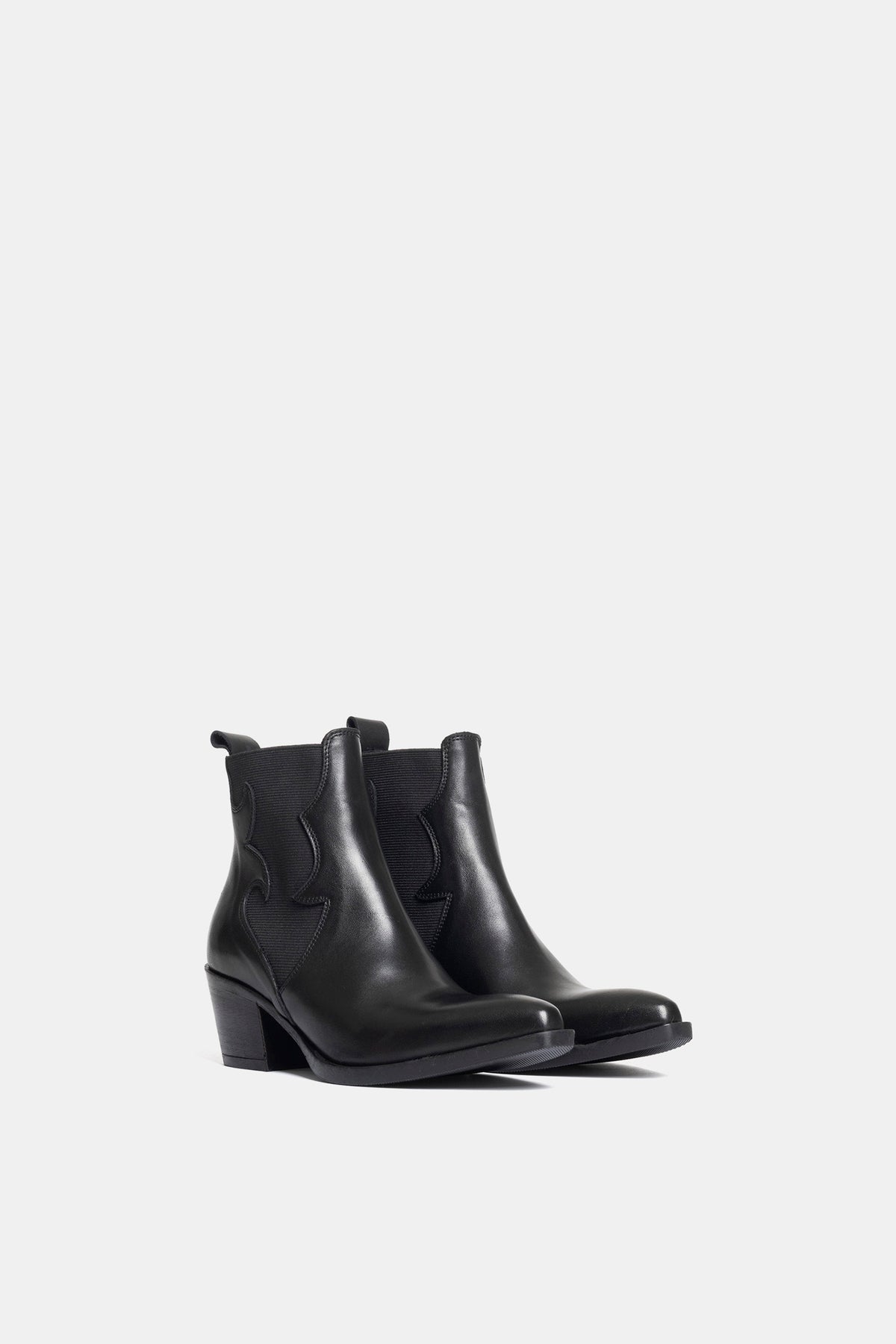 Tronchetti in vitello GIA2507 - nero
