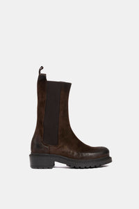 Dark Brown Suede Beatles MA42