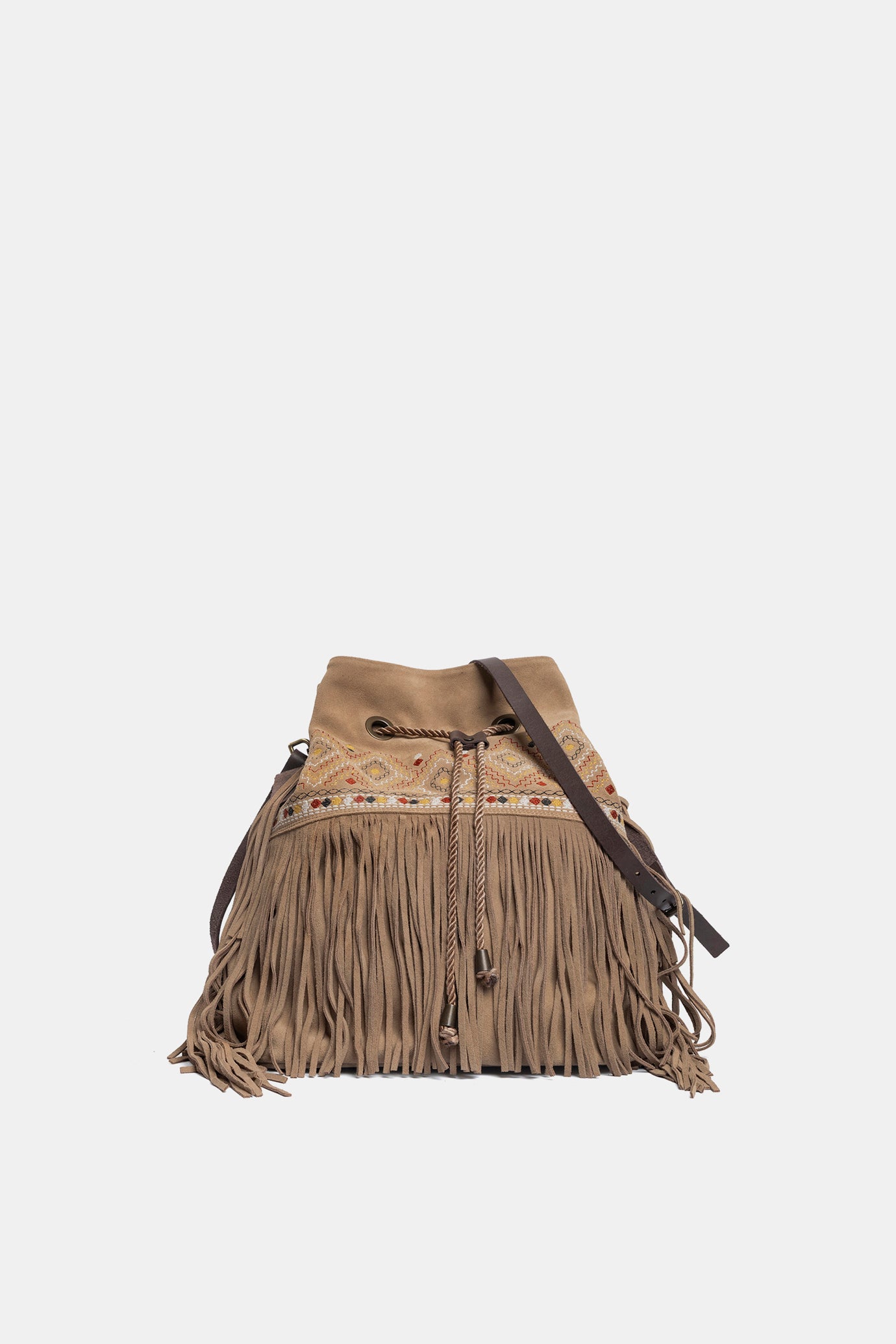 Borsa Madrid in camoscio