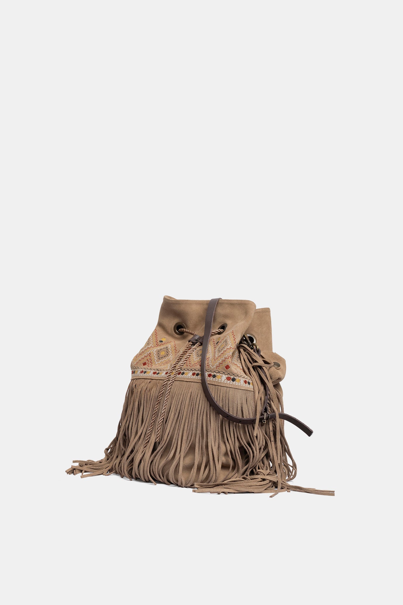 Borsa Madrid in camoscio