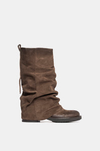 Mustang Suede Biker Boots AK2167