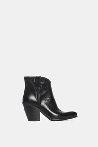 Black Rag Ankle Boots VT757