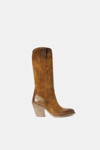 XD351 Suede Texan Boots