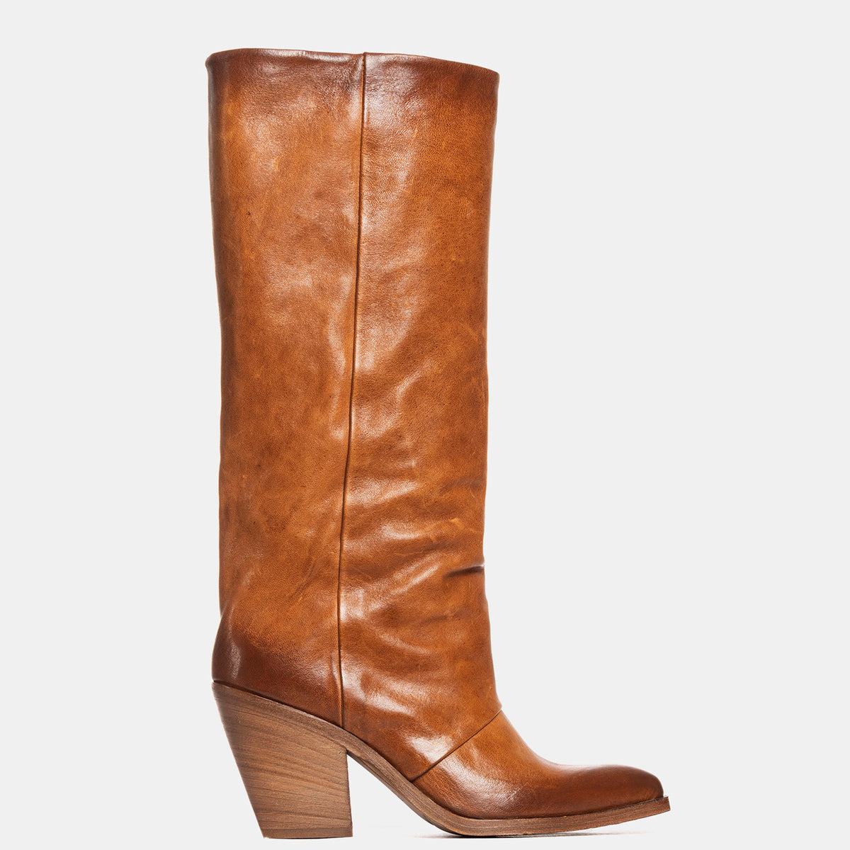 XD961 Leather Rag Tube Boots – Metisse Official